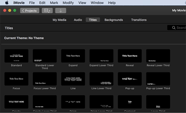 imovie adding captions