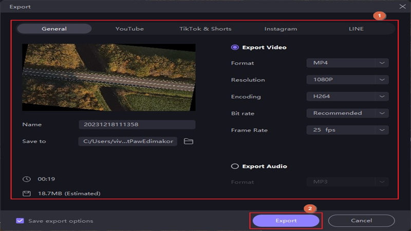 HitPaw Edimakor video rotation extension