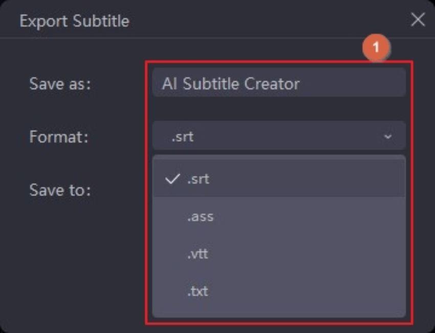 HitPaw Edimakor how to open transcript on youtube