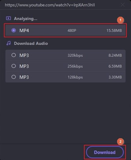 HitPaw Edimakor transcript of youtube videos