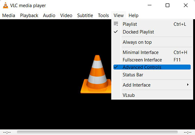 vlc media player edit video