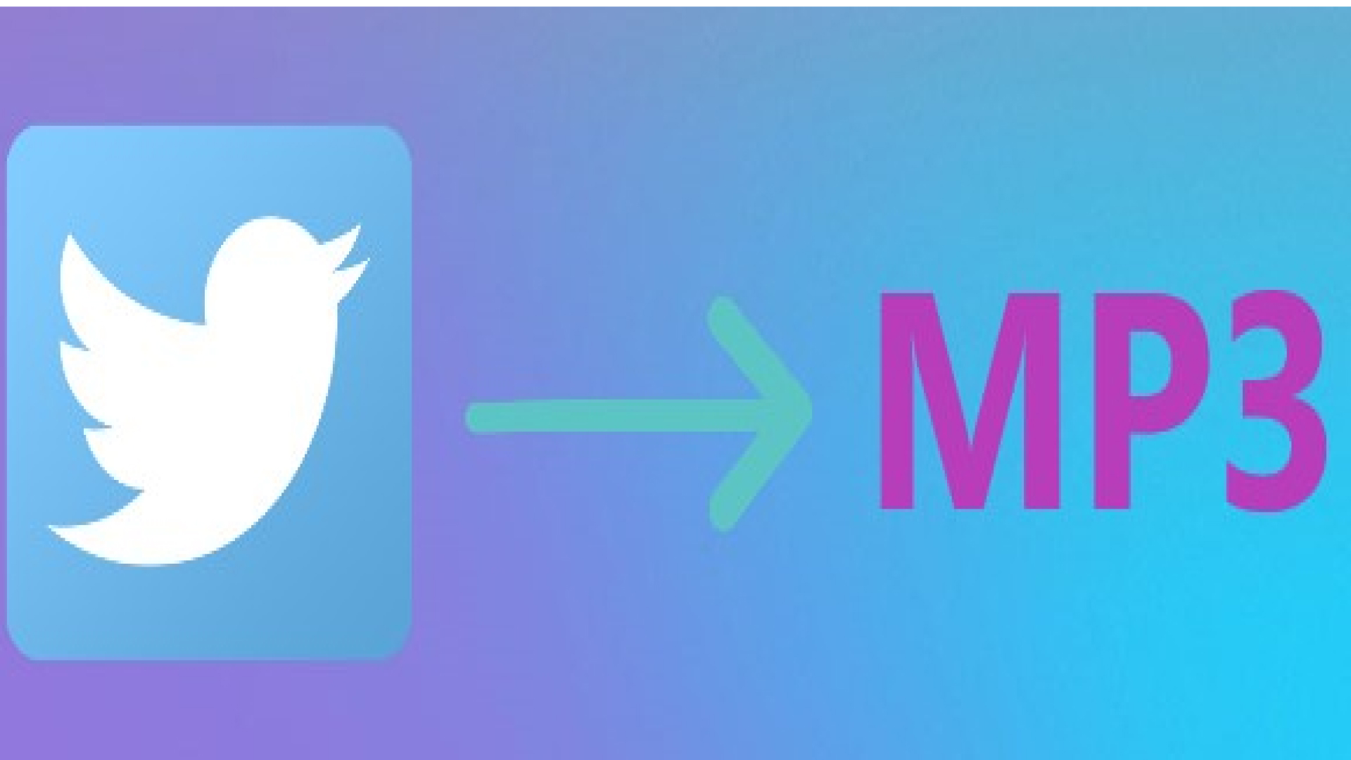 Convert Twitter to MP3 with A Step-By-Step Guide
