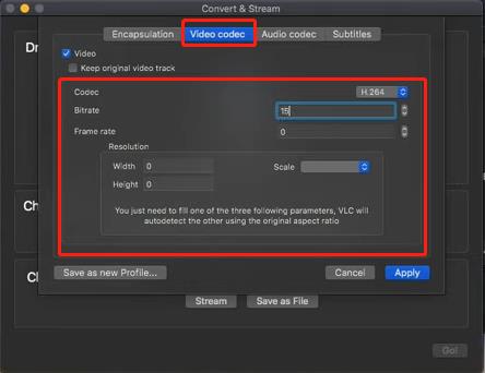 compresser vidéo vlc
