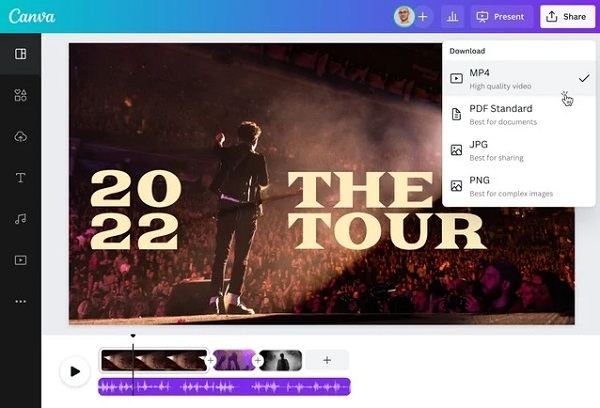 canva 온라인 비디오 몽타주 제작 프로그램