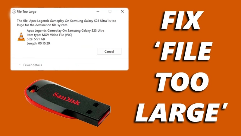 A Complete Guide to Transferring Large Files to USB Drives