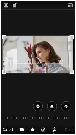 아이폰에서 동영상 뒤집기 및 좌우반전하는 방법