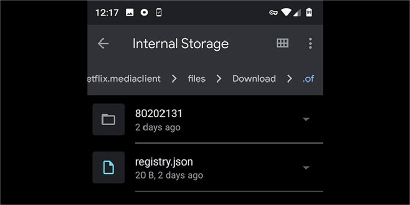 dados netflix android