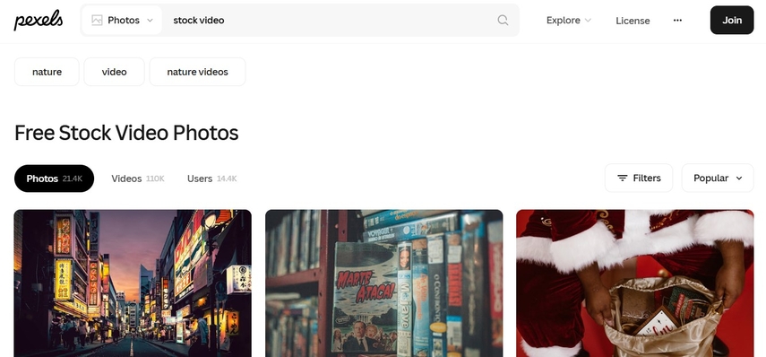 pexels stock footage for free