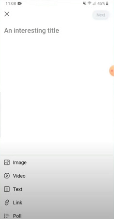 comment mettre une vidéo sur reddit à partir d'un téléphone