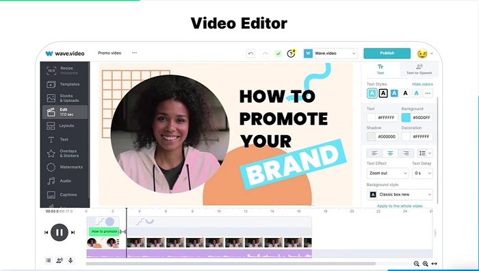 wave video editor
