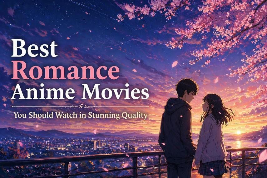 best romantic anime movies