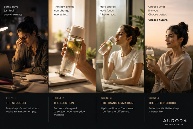 AI emotional wellness storytelling brand advertisement
