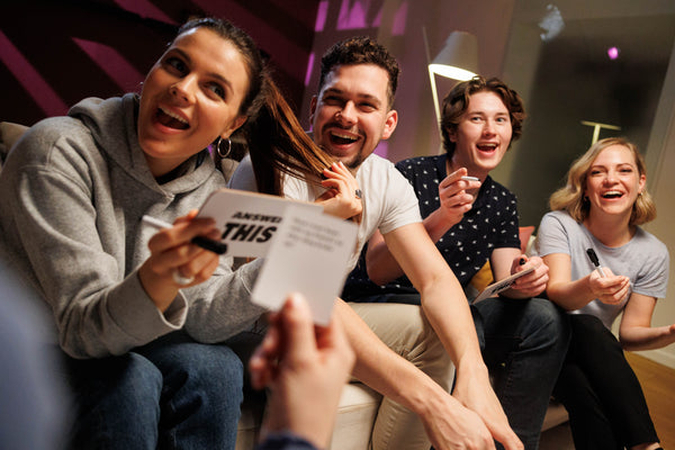 valentine's day game night with fun