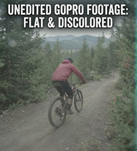 gopro video look flat