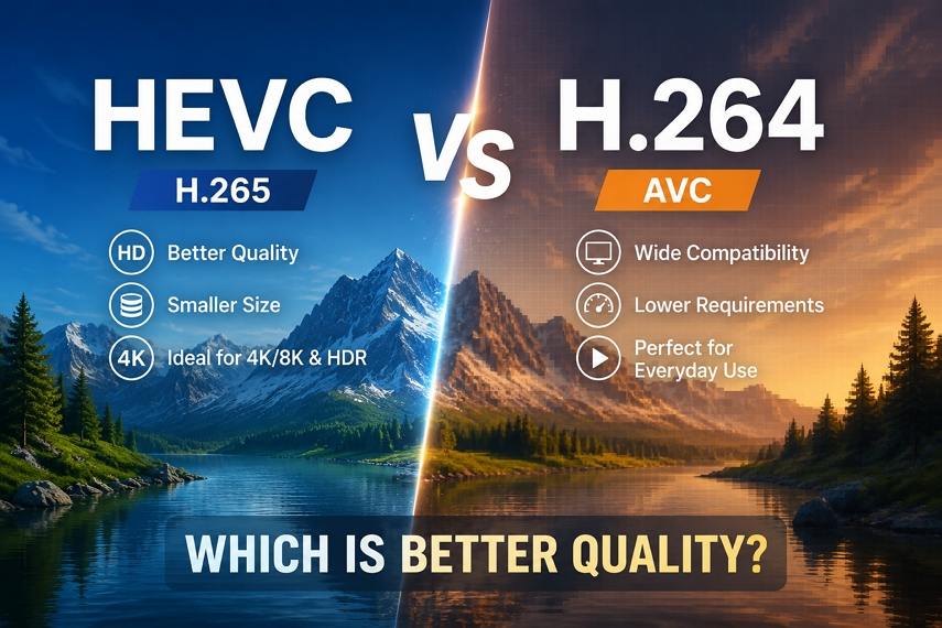 HEVC vs. H.264