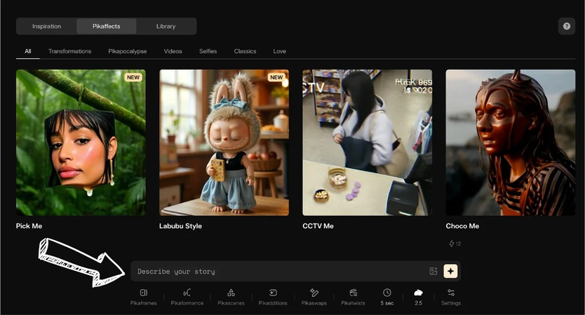 Pika AI platform to turn photos into videos with music