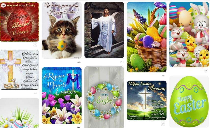 happy easter blessings gifs