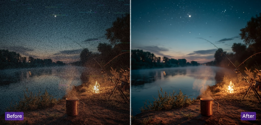 low light noise reduction