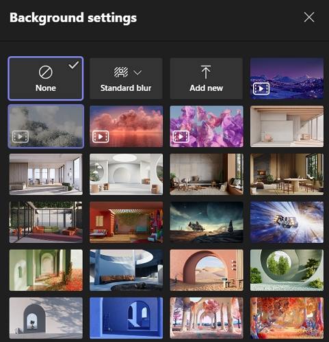 change video background in teams before meeting
