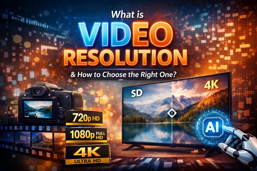 ما هي دقة الفيديو