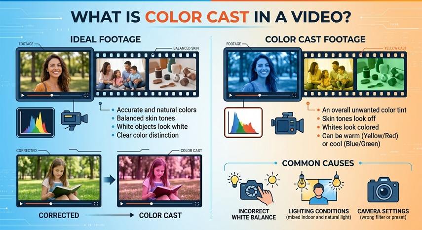what is color cast