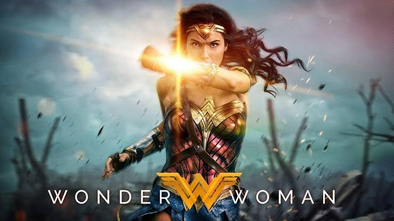 Wonder Woman superhero story - empowering movie for international women's day