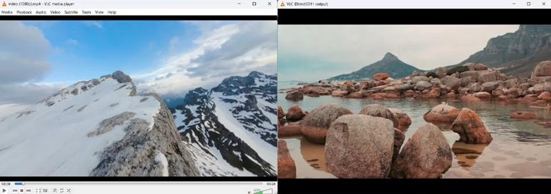 how to play multiple videos at once vlc