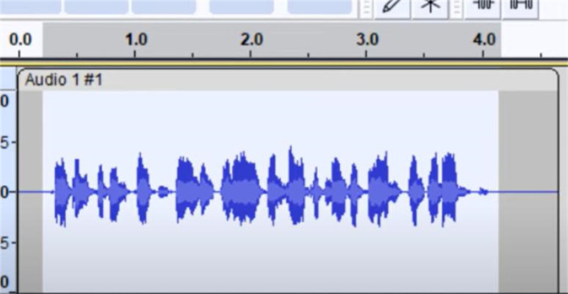 escolha parte do áudio