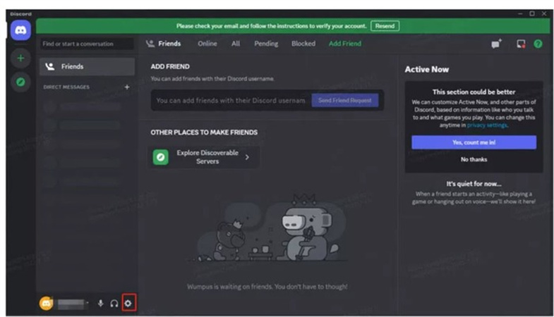 adicionar voz ao discord