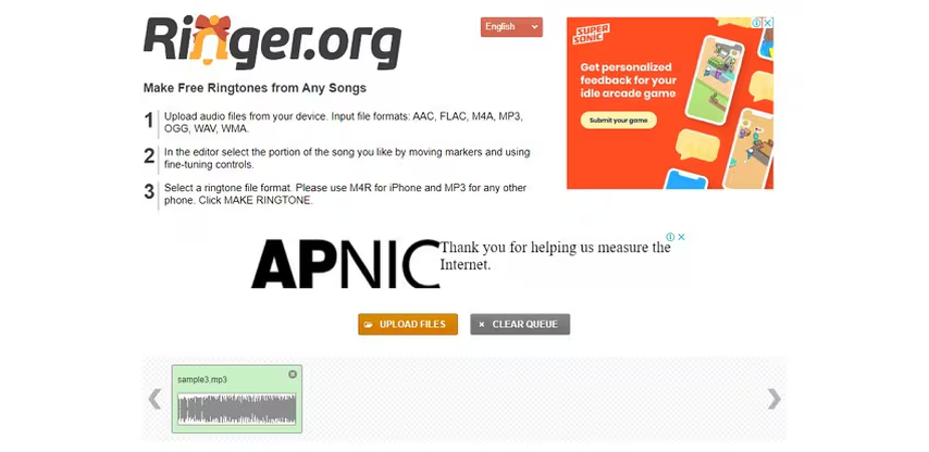 create ringtone online free