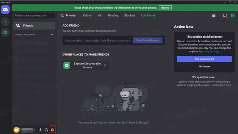 ícone de configurações
