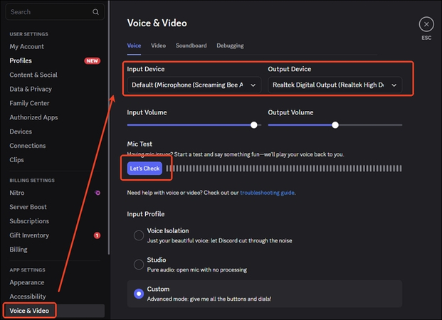 discord mobile voice chat not working