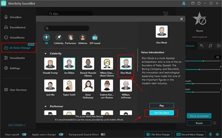 Step-by-step Guide to Get Elon Musk Voice with Elon Musk Voice Changer AI