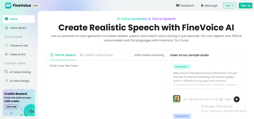 finevoice for anime voice streaming
