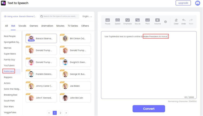 gerar a voz do Sr. Siriguejo.4