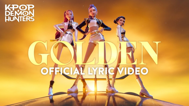 theme song 'golden' from k-pop demon hunters film