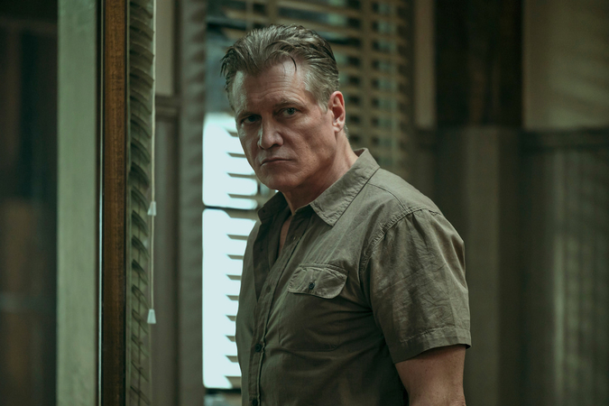 holt mccallany role as harlan