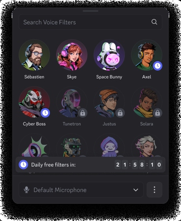 디스코드 음성 필터 사용법