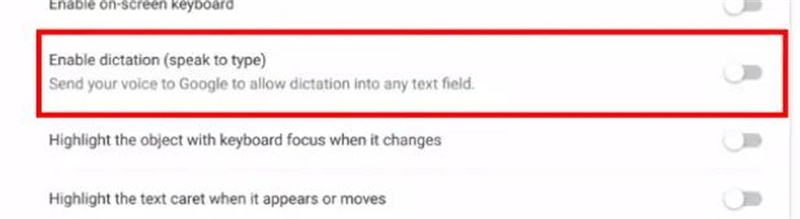 تمكين الإملاء