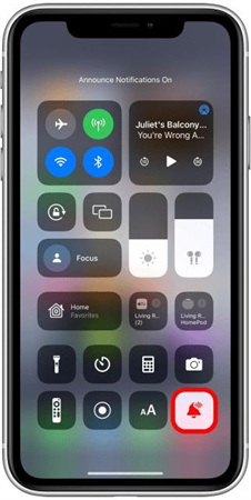 como desativar a conversão de texto em fala em airpods