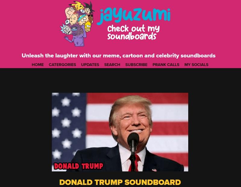 Donald Trump Soundboard - Sound Effects Instant Buttons