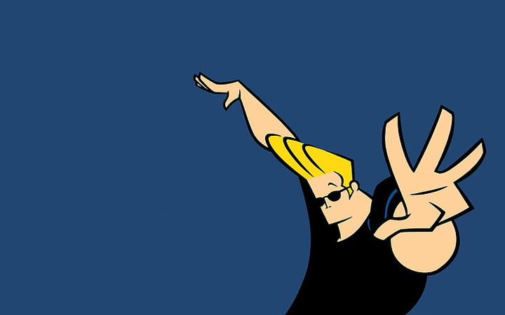 jonny bravo cartoon with glasses