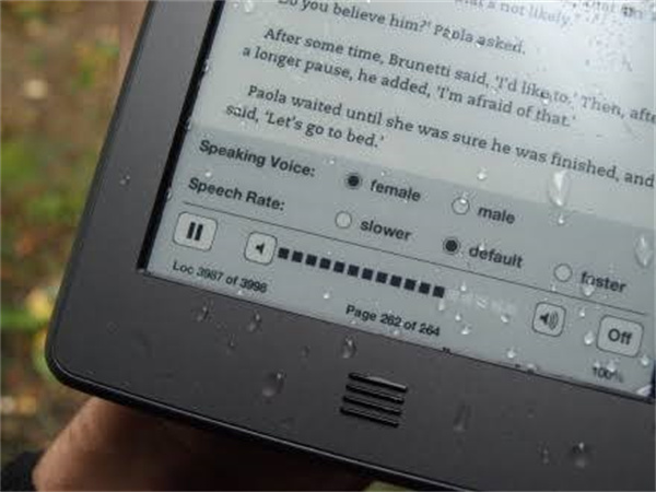 speech to text kindle