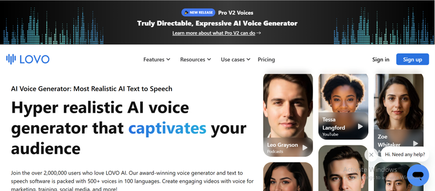 realistic ai voices