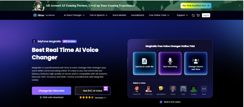 baldi voice filters in imyfone magicmic