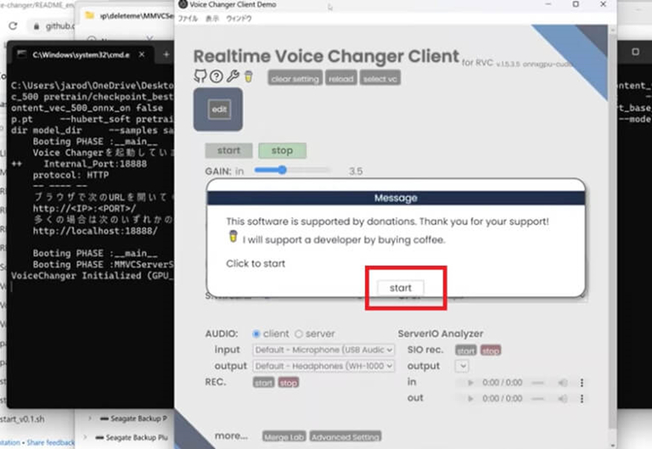 save your preference