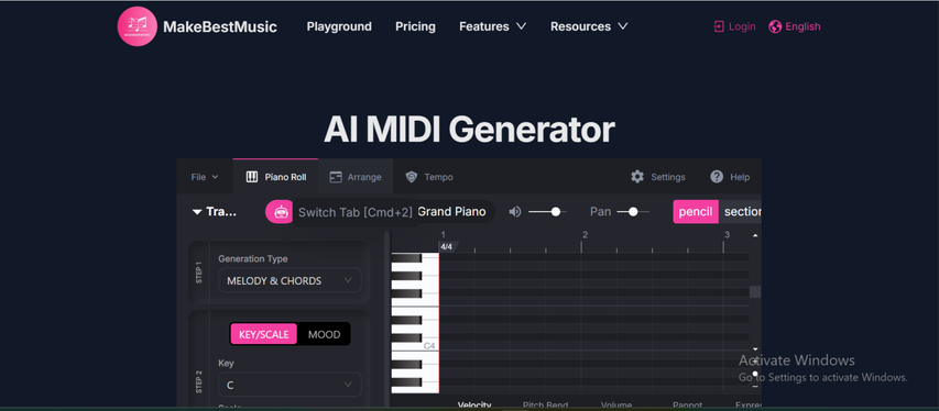 flexible rhythm and melody customization tool