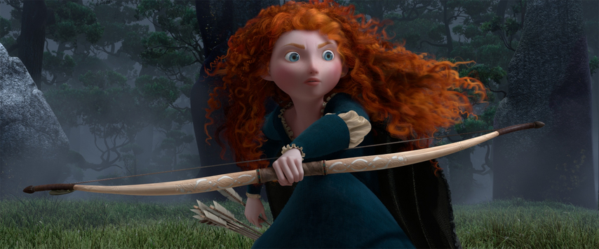 merida best character with red hair