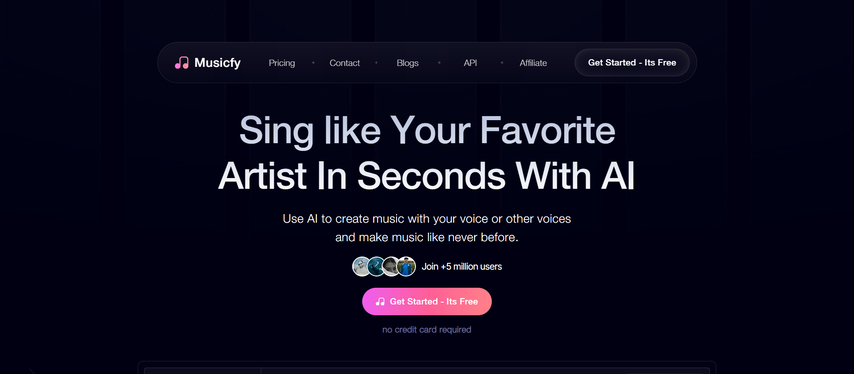 musicfy ai kendrick lamar voice cover tool