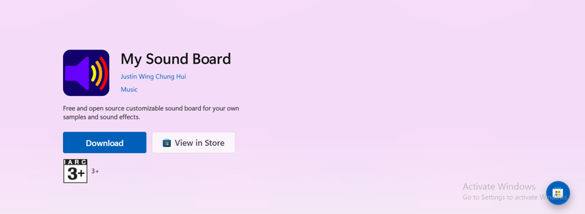 web based soundboard with sharing options
